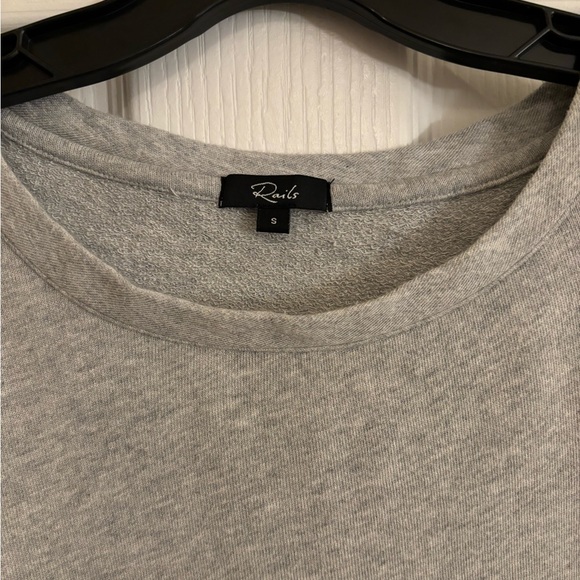 Rails Marilyn Sweater in Heather Grey - Picture 3 of 9